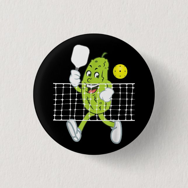 Pickle-uppspelningspickleball - lustig Pickleball  Knapp (Framsida)