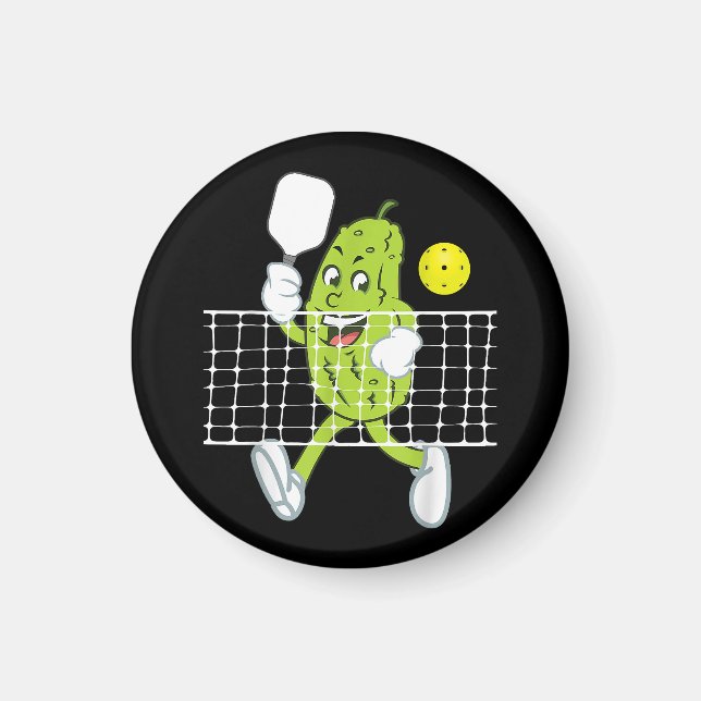 Pickle-uppspelningspickleball - lustig Pickleball  Magnet (Framsidan)