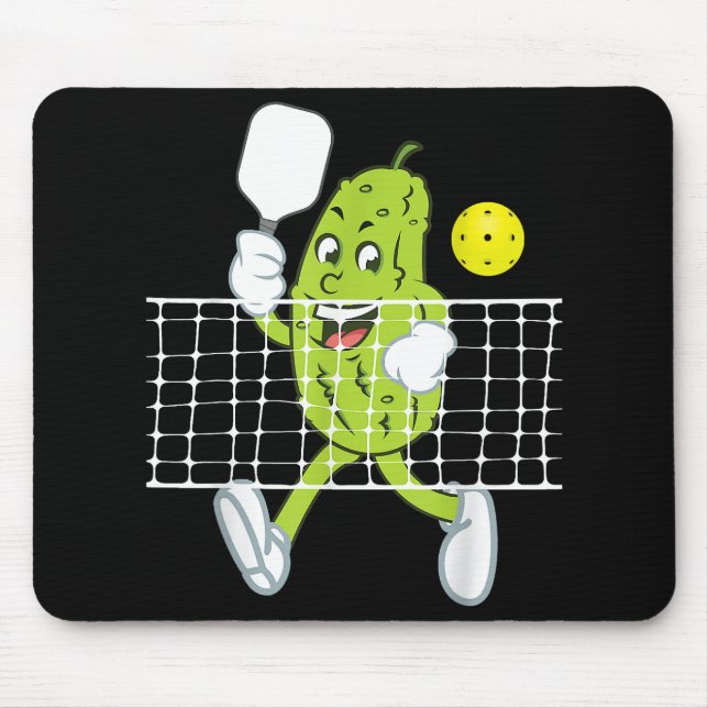 Pickle-uppspelningspickleball - lustig Pickleball  Musmatta (Framsidan)