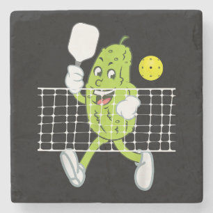 Pickle-uppspelningspickleball - lustig Pickleball  Stenunderlägg