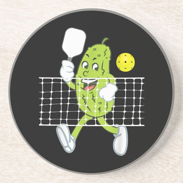 Pickle-uppspelningspickleball - lustig Pickleball  Underlägg (Framsidan)