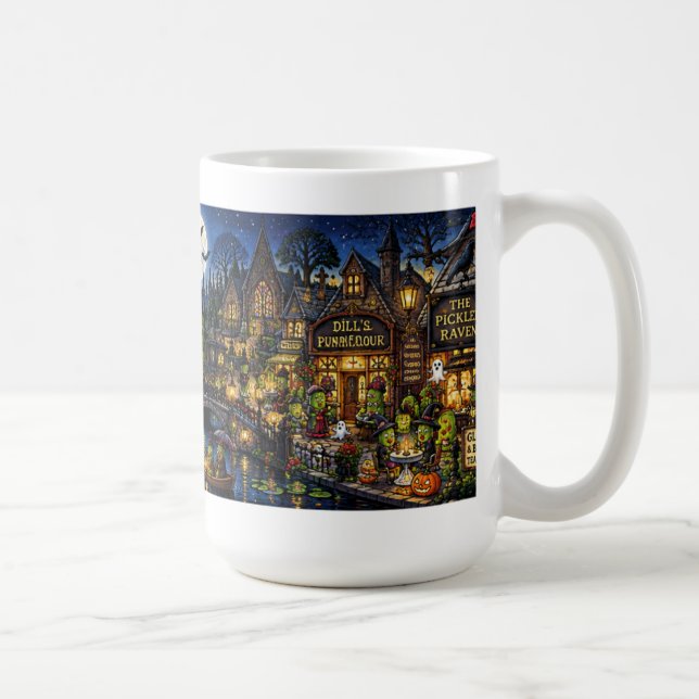 Pickle World - Black Brine Manor Gotisk Pickle-mug Kaffemugg (Höger)