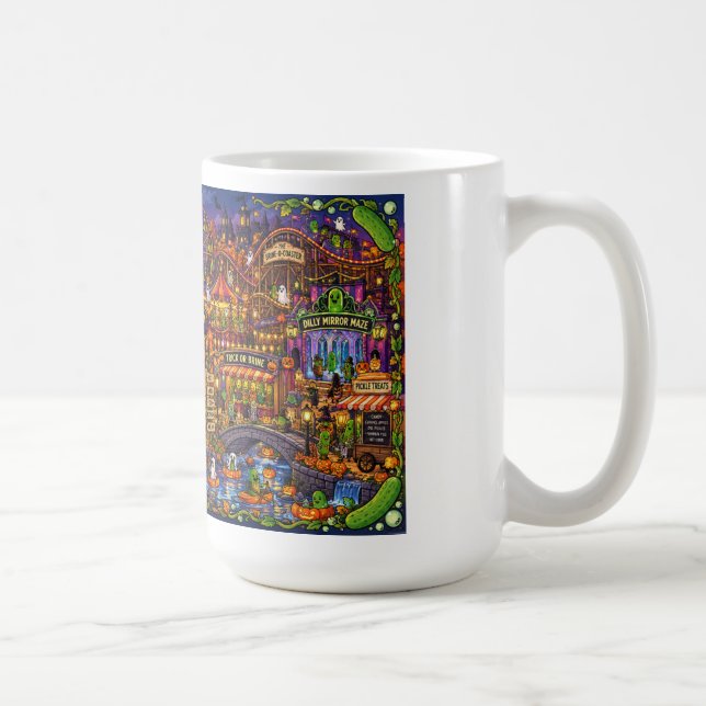 Pickle World – Pickle-O-Ween Halloween-mugg Kaffemugg (Höger)