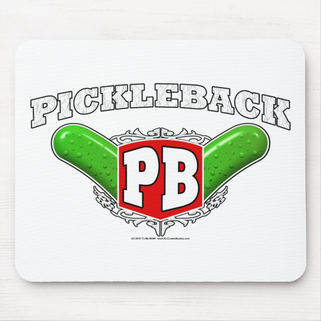 Pickleback logotyp musmatta (Framsidan)