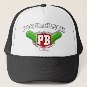 Pickleback logotyp truckerkeps