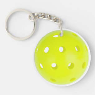 Pickleball Acrylic Keychain Monogram