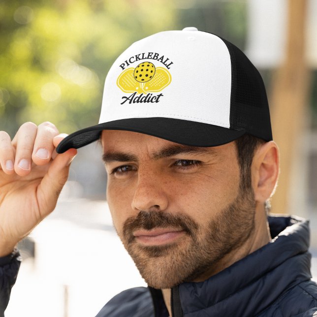 "Pickleball Addict – Funny Pickeball Keps (Skapare uppladdad)