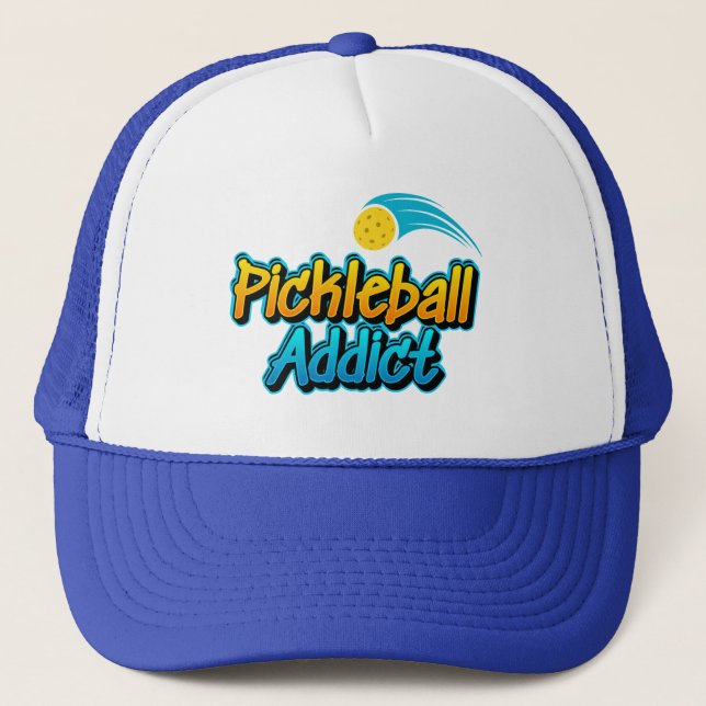 Pickleball Addict-Truckerkeps Keps (Framsida)