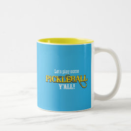 Pickleball alla Två-Tonad mugg