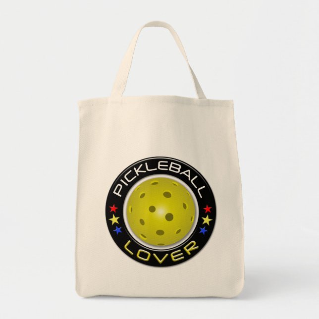 Pickleball älskare 1 tygkasse (Framsidan)