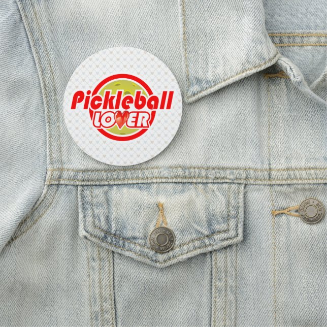Pickleball Älskare 2A-2B-alternativ Namnbricka (På plats)