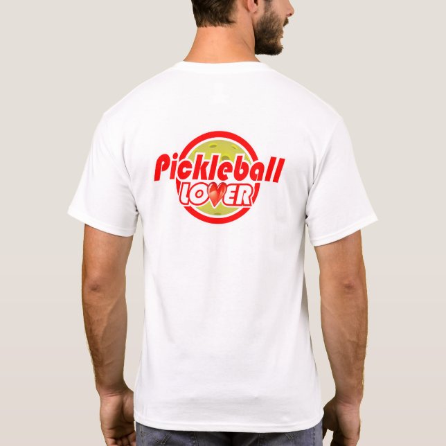 Pickleball Älskare 2A Shirt Tröja (Baksida)