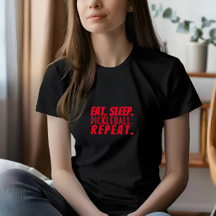 Pickleball Älskare Dream: Gåvor till hennes rött T Shirt
