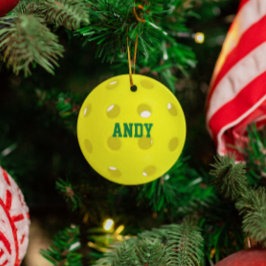 Pickleball Älskare Personlig Ornament