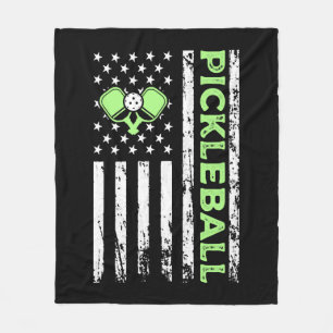 Pickleball American Paddle Sports Flagga Athletic Fleecefilt