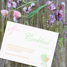 Pickleball and Prosecco Cocktail Contest Tilläggskort