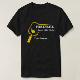 Pickleball Anpassade Pickleball Klubb T-shirt