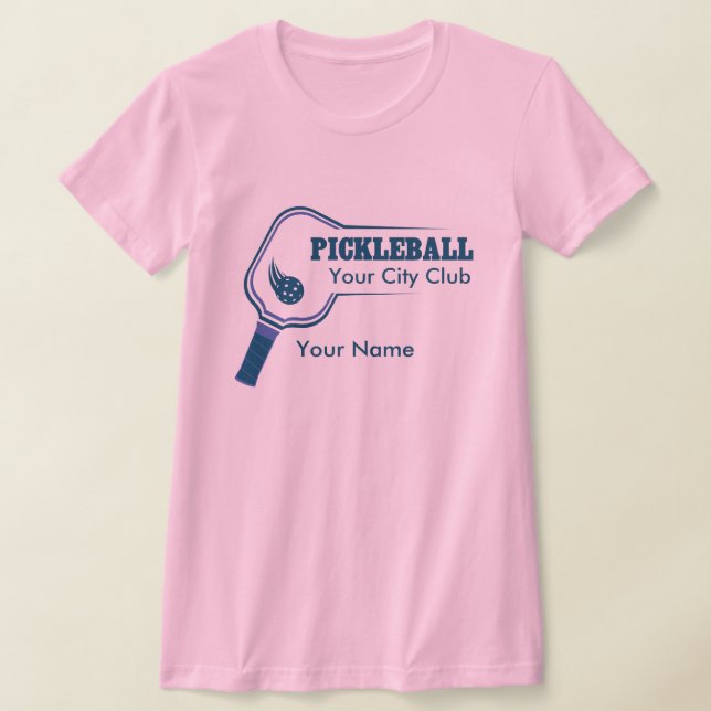 Pickleball Anpassade Pickleball T-shirt (Laydown)