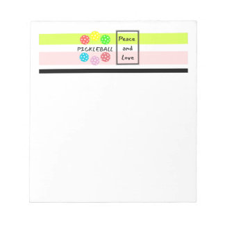 Pickleball-Anteckningsblock. Lustigt Pickleball-An Anteckningsblock