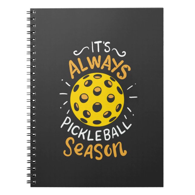 Pickleball Anteckningsbok (Framsidan)
