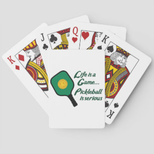 Pickleball är allvarligt casinokort