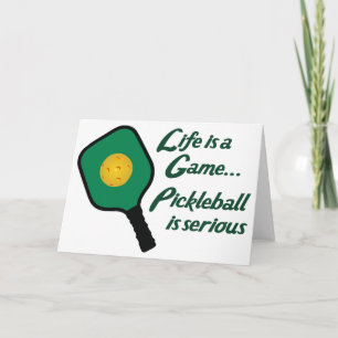 Pickleball är allvarligt kort
