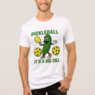 Pickleball är en stor dill t shirt