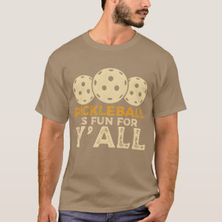 Pickleball är kul för er paddelsporter vintage t shirt