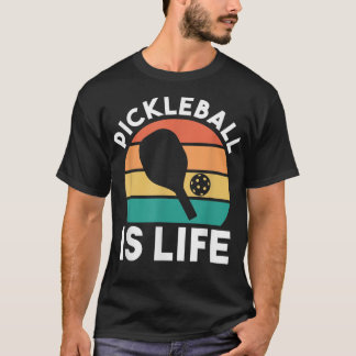 Pickleball är Life 490 T Shirt