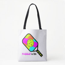 Pickleball är Liv Totebag