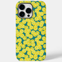 Pickleball är livet - Gult på turkos