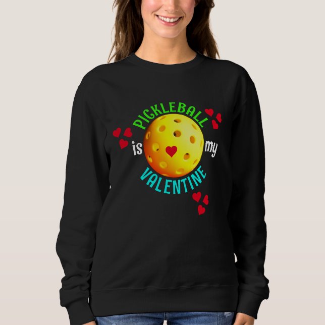 PICKLEBALL Är Min Alla Hjärtans Dag T Shirt (Framsida)