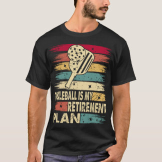 Pickleball är min Pension-plan T Shirt