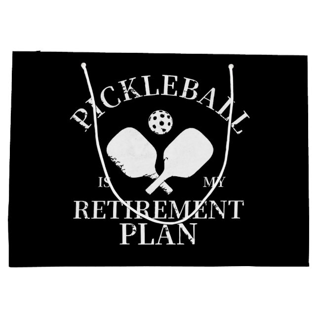 pickleball är min pensionsplan (Baksidan)
