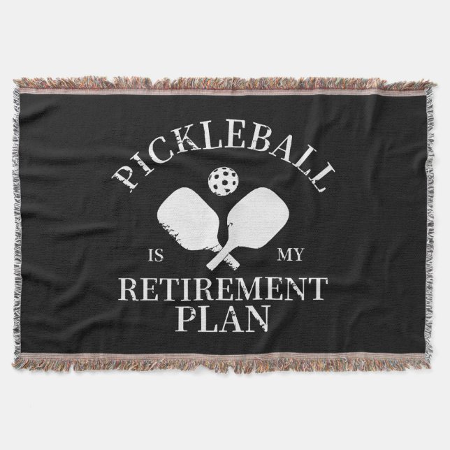 pickleball är min pensionsplan filt (Framsidan)