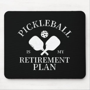 pickleball är min pensionsplan musmatta