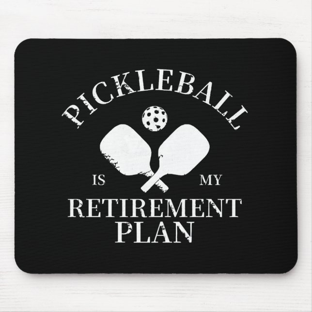 pickleball är min pensionsplan musmatta (Framsidan)