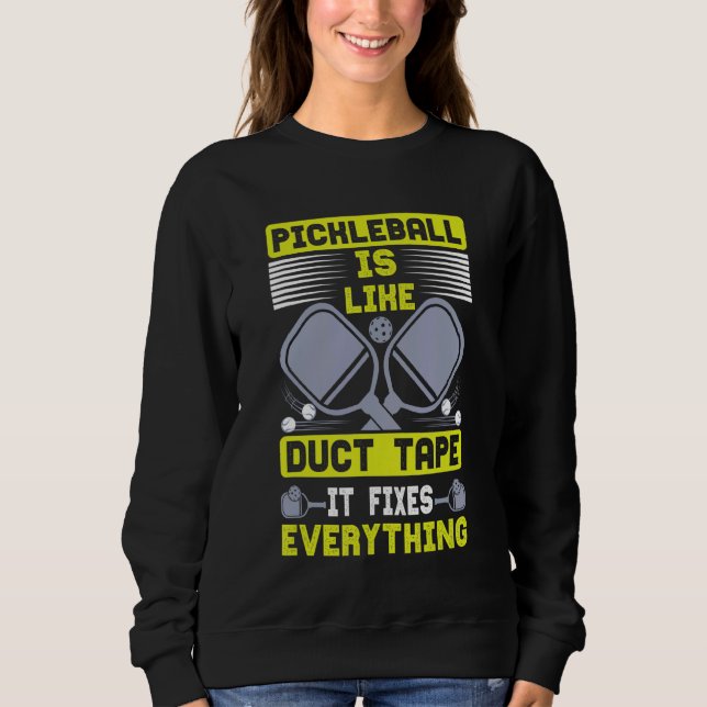 Pickleball är som en bandspelare t shirt (Framsida)