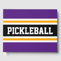 PICKLEBALL Athletic Lila Black Tävla Rand