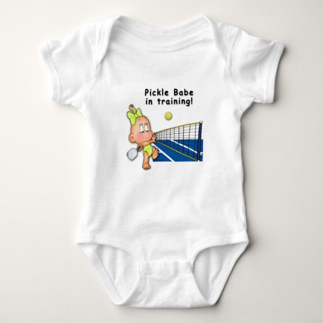 Pickleball Baby in Training! T Shirt (Framsida)