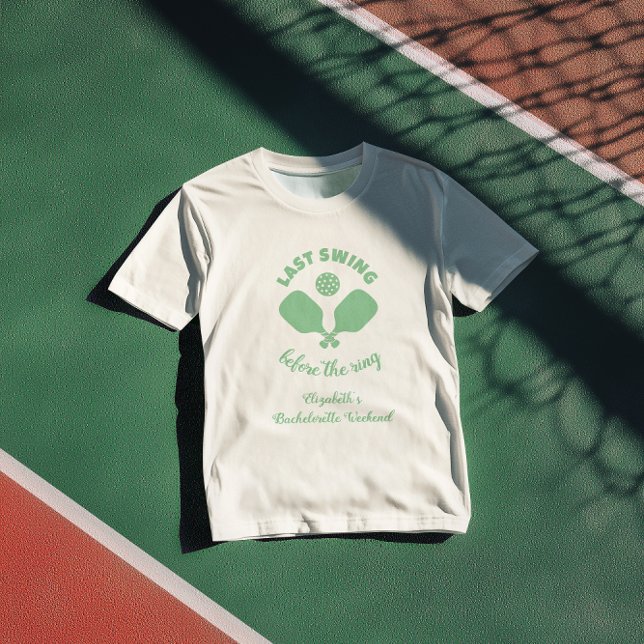 Pickleball Bachelorette Weekend T Shirt (Skapare uppladdad)