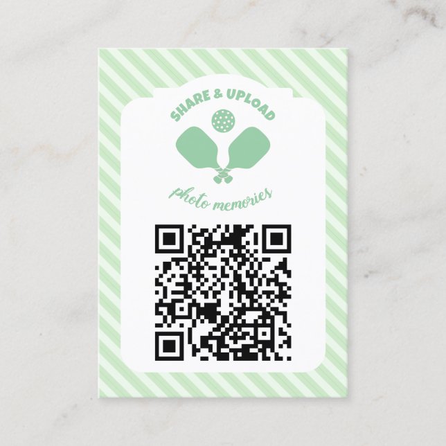 Pickleball Bachelorette Weekend Tilläggskort (Framsida)