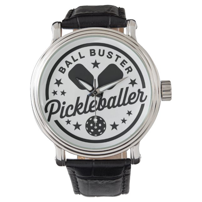Pickleball Ball Buster Armbandsur (Framsida)