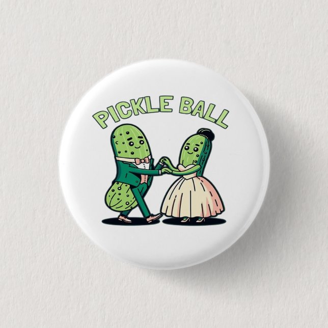 Pickleball Ballroom Dancing Knapp (Framsida)