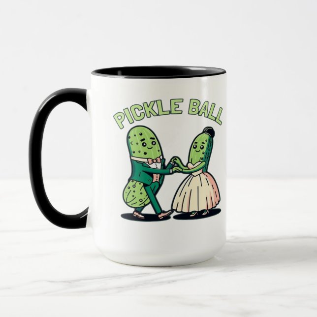 Pickleball Ballroom Dancing Mugg (Vänster)