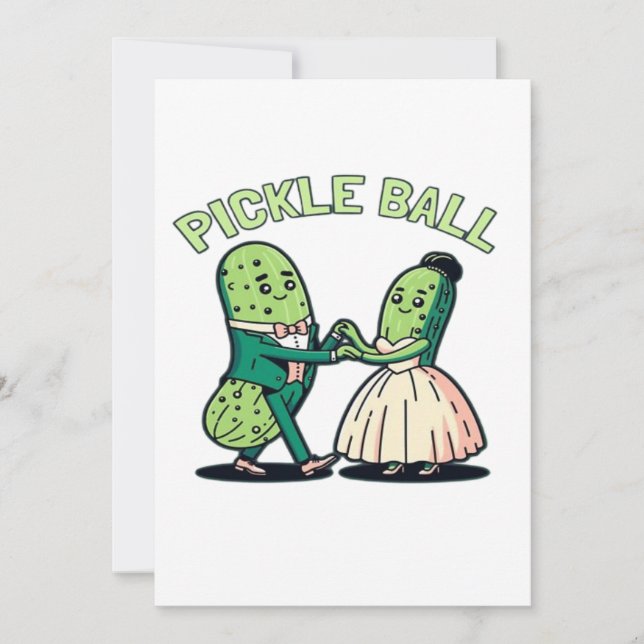 Pickleball Ballsalongdans Spara Datumet (Framsida)
