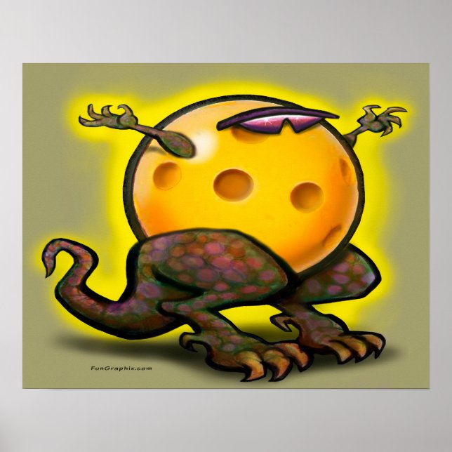 Pickleball-Beast Poster (Framsidan)