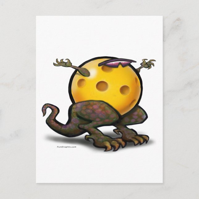 Pickleball-Beast Vykort (Framsida)