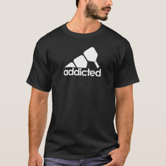 Pickleball Beroende - roligt Pickleball T Shirt