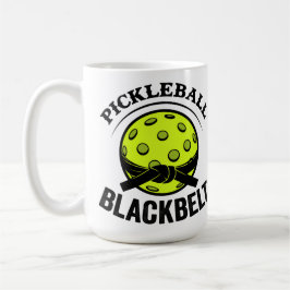 Pickleball Blackbelt - Funny Pickleball Master Kaffemugg